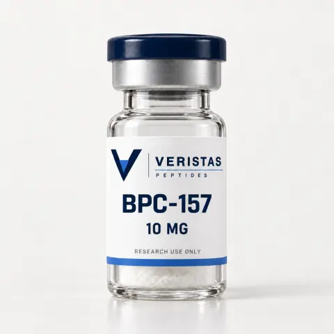 BPC-157 10mg research vial, Veristas Peptides
