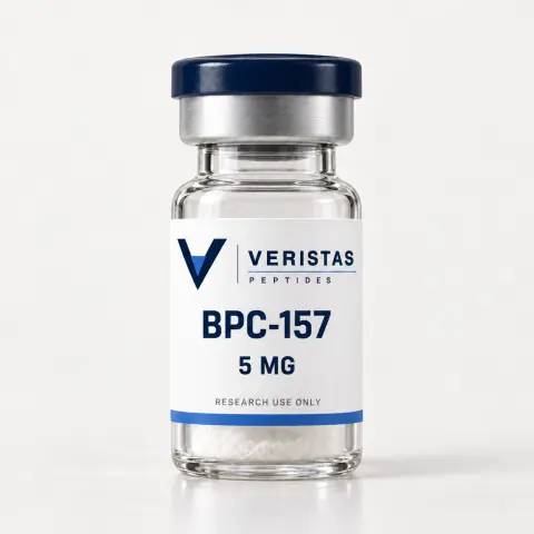 BPC-157 5mg research vial, Veristas Peptides