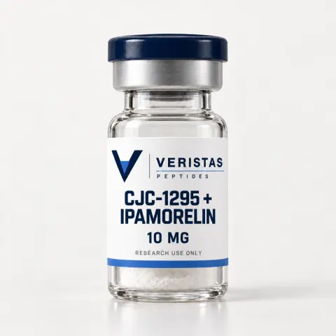 CJC-1295 + Ipamorelin 10mg research vial, Veristas Peptides