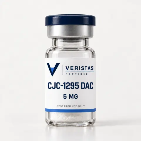 CJC-1295 with DAC 5mg research vial, Veristas Peptides
