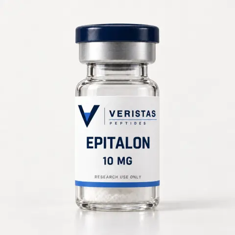 Epitalon 10mg research vial, Veristas Peptides