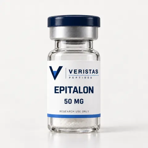 Epitalon 50mg research vial, Veristas Peptides