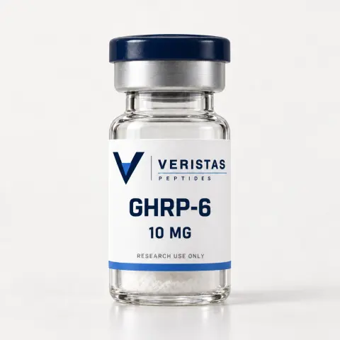 GHRP-6 10mg research vial, Veristas Peptides