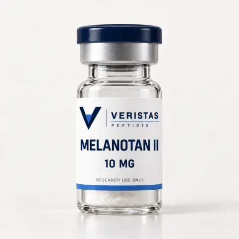 Melanotan II 10mg research vial, Veristas Peptides