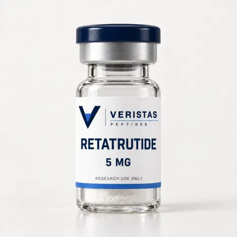 Retatrutide 5mg research vial, Veristas Peptides