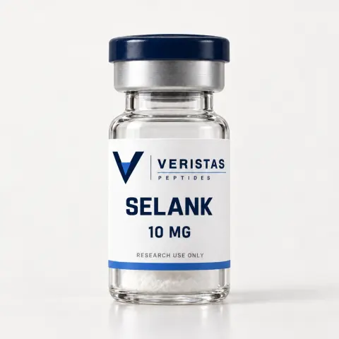 Selank 10mg research vial, Veristas Peptides