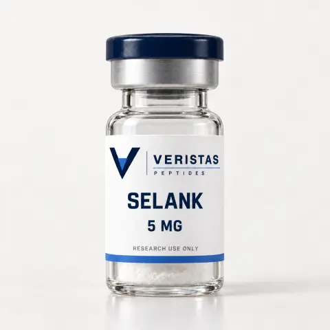 Selank 5mg research vial, Veristas Peptides