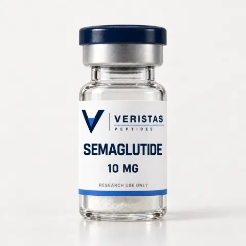 Semaglutide 10mg research vial, Veristas Peptides