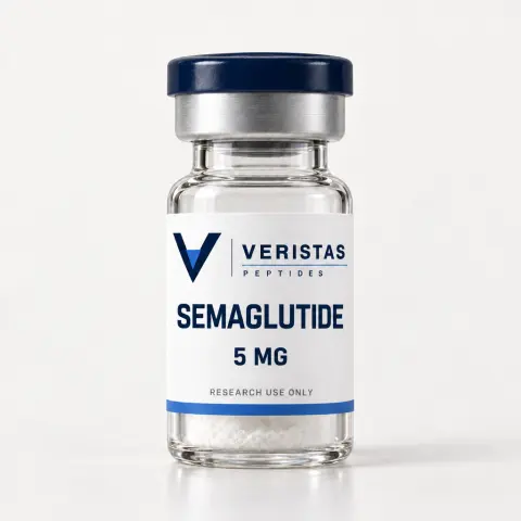 Semaglutide 5mg research vial, Veristas Peptides