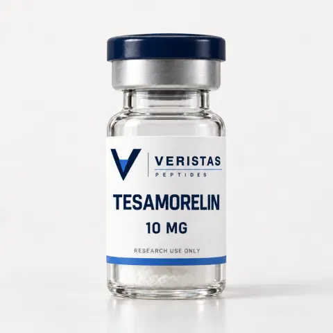 Tesamorelin 10mg research vial, Veristas Peptides